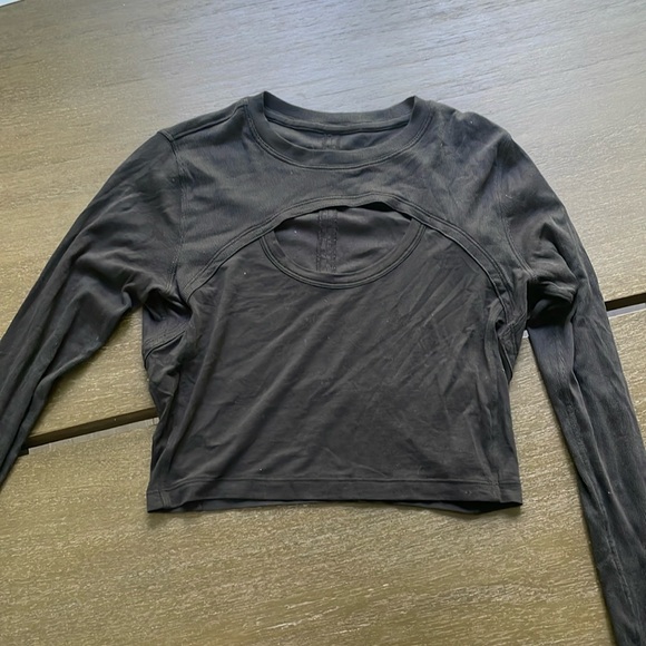 lululemon athletica Tops - Lululemon Ribbed Long Sleeve